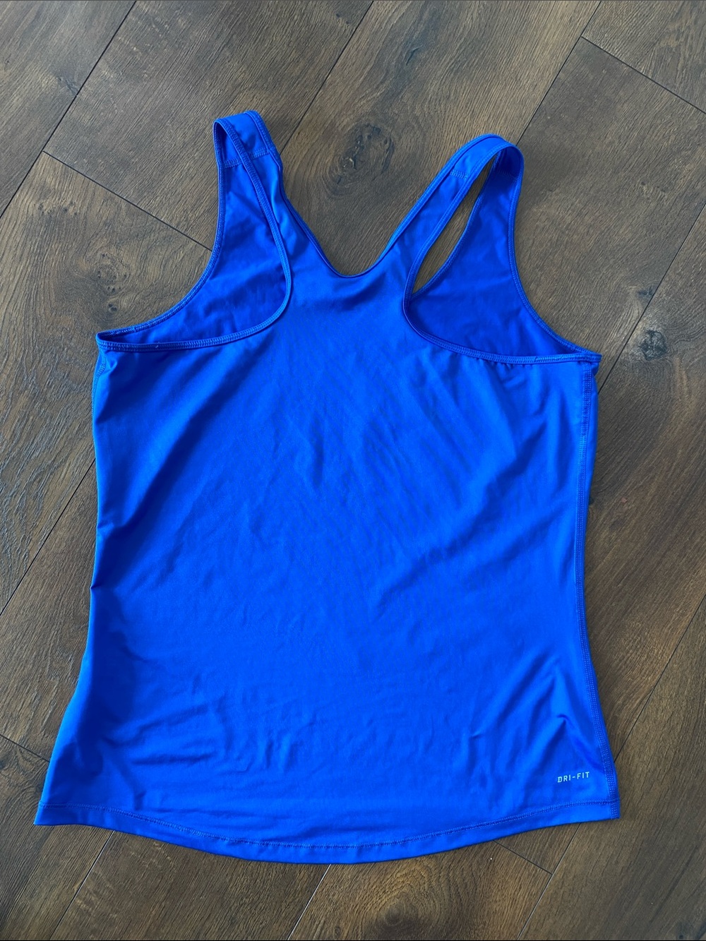 Nike Pro Tank Blue Sleeveless Fitness Top Women’s XL 589369-480 - Picture 3 of 5